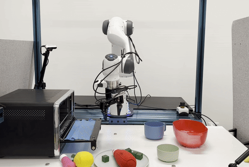 physical robot evaluation run