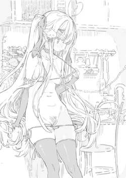 [Niliu Chahui] Kanban Musume Shimai no Monochrome Seikatsu [Decensored]