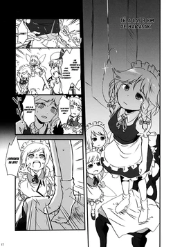 (C85) [Haka no Shita ni Iru (Harasaki)] Gogo 3-ji no Ochakai | Té a las 3 PM (Touhou Jisatsu Goudou) (Touhou Project) [Spanish] {Paty Scans}