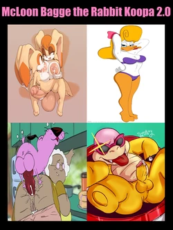 [Editimation] Cream the Rabbit's Porn Pics on McLoon Bagge the Rabbit Koopa 2.0 ♂️♀️⚧️ 💋🧤🏰
