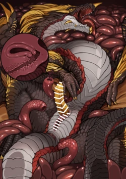 [Hitokuirou] Yoso-sama Dragon OC Shokushu Naedoko