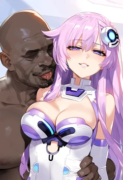 [Mr. Teardrop] Nepgear (Hyperdimension Neptunia) (AI Generated)