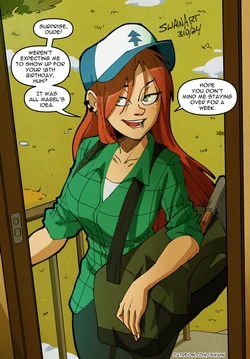 [SwainArt] Wendy's Visit (Gravity Falls)