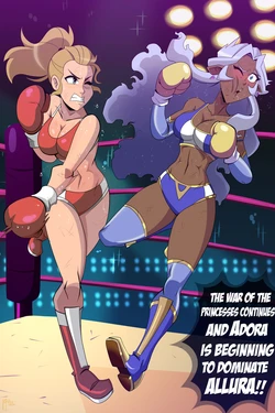 [DRAKE-HERNANDEZ] Adora vs Allura (She-Ra and the Princesses of Power // Voltron: Legendary Defender)