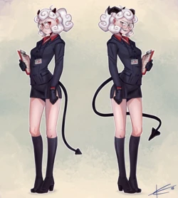 Helltaker Girls by Eltonel