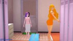 [VirusB90] RWBY Changing Room Commission