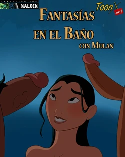 [Godlem] Fantasías en el Baño con Mulan (Mulan) (Spanish) [kalock & ToonX]