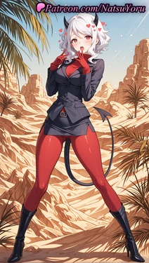 [NatsuYoru] Modeus (Helltaker) [AI Generated]