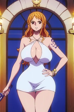 [Tbaanime] One Piece: Nami (AI generated)