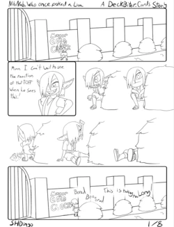 Deckbiter Comic - Nibnab (Inks)