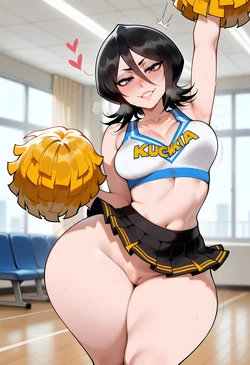 DreamcoreArt - Rukia Kuchiki (Bleach) (Patreon) (AI Generated)