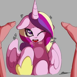 [inuyuru] Queen Chrysalis and her vict-er, human (My Little Pony)