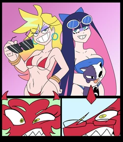 [ComicalWeapon] Double Feature - Panty & Stocking + Scanty & Kneesocks