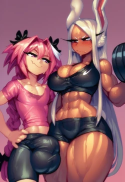 [Ai Generated] TrogiAi Astolfo fucking the multiverse (Fate/Various)