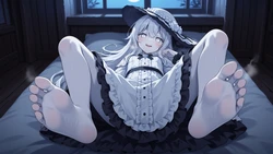 [Len]（魔法少女ノ魔女裁判）月代ユキ 逆レイプえっち [AI Generated]