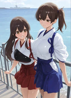 2025-07-21 Akagi x Kaga Rametaki (Patreon) [AI Generated]