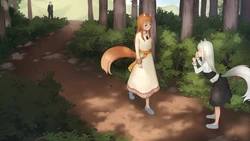 [kuroshiro] commission of best girl Holo and Myuri