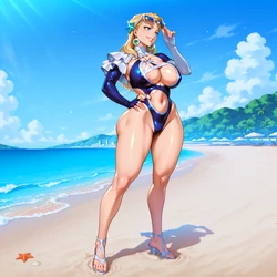 (PS-AI) Sue Storm x Venom (AI-generated)