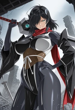 Yomi from Jinrouki Winvurga ( ai generated )