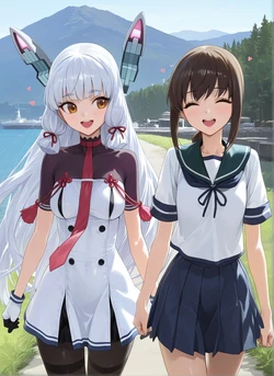 2025-10-01 Murakumo x Fubuki RAMETAKI (PATREON) [AI Generated]