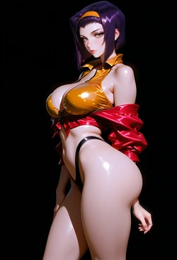 Patreon - Twilight Tokyo ( Faye Valentine Cowboy Bebop ) [AI GENERATED]
