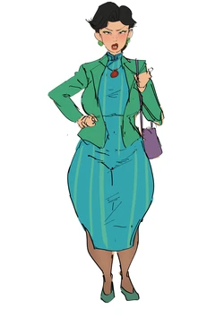 [Cyberboi] Ming Lee Random Doodle (Turning Red)