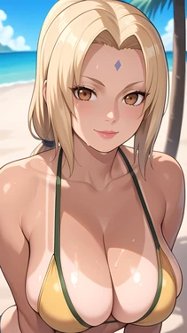 Tsunade Futa in Bikini - Naruto: Shippuden [AI Generated]