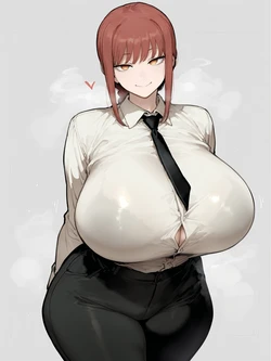 Makima [AI generated] Oatmealdood