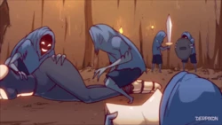 [Derpixon] FANDELTALES - The First Party (GIFs)