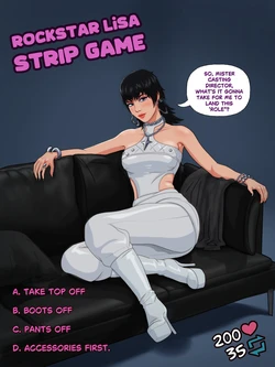 [Godlem] Rockstar Lisa Strip Game (Fortnite) (ongoing)