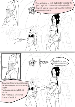 (R-18G)[ーYuna かみしろ(Pixiv)] High School Dance Competition Winners (English)