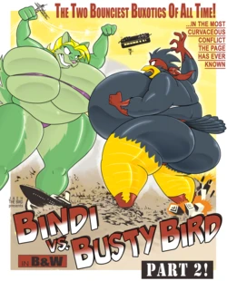 [GreyofPTA] Attack of the 50 foot Wolfette/Bindi vs. Busty Bird (pt. 2)