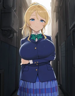 [雷門AIショップ] Ayase Eli Erogaki 絢瀬絵里 (love live) [AI Generated]