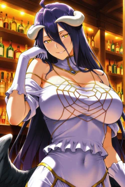 [Pixiv] Rayalizig (89839408) - Albedo becomes a good succubus [AI Generated]