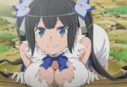 [Pixiv] 与党野党/YotouYatou (50519969) - DanMachi: Hestia and the Boobs-Loving Ojisan [AI Generated]