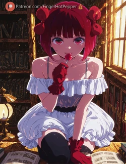 (Hot Finger Pepper) - Oshi no Ko | Kana Arima - [AI Generated] (Patreon)