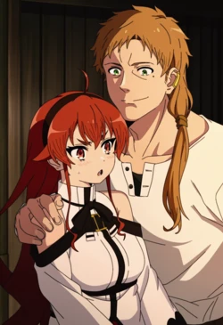 [Tbaanime] Eris x Paul! [AI Generated]