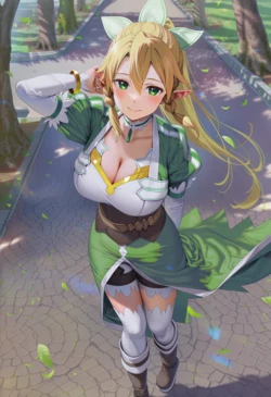 [ぽんぽん] 【ゴブリン】 リーファを盗撮して巣へ 140562111 [AI Generated]