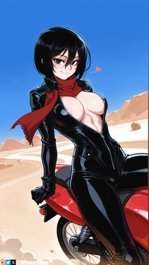 Mikasa Ackerman (Attach on Titan) WienerGens AI Generated