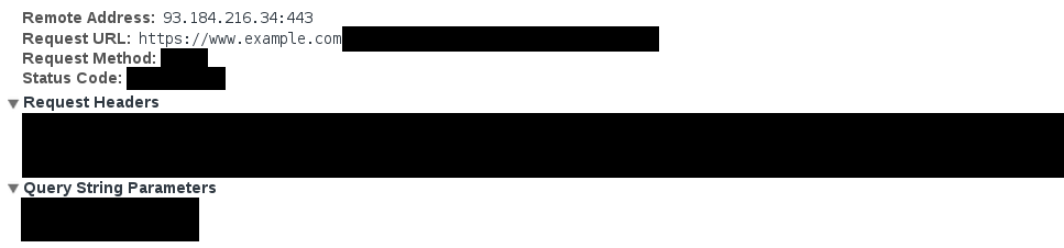 What you see with HTTPS