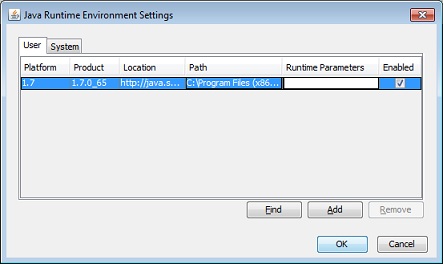 çalıştırma zamanı ayarlarını düzenleme