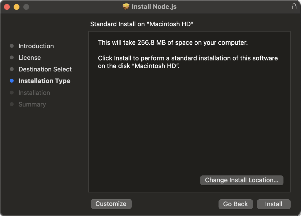 Install TypeScript on Mac